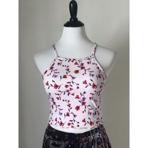 Flower Print Tank Top
